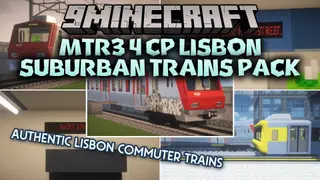 MTR3 4 CP Lisbon Suburban Trains Pack Resource Pack (1.21.11, 1.20.1)