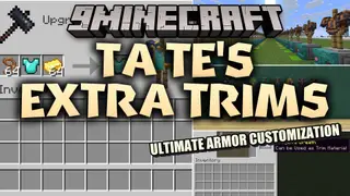 Ta Te's Extra Trims Data Pack (26.2, 1.21.1) – Style Your Armor Using Everyday