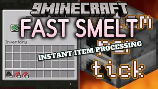 Fast Smelt Data Pack (26.2, 1.21.1) – Instantly Smelt Ores After Every Mining