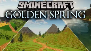 Golden Spring Shaders (26.2, 1.20.1) – Cinematic Lighting and Soft Shadows