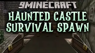 Haunted Castle Survival Spawn Map (26.2, 1.20.1) – Brave the Spooky Fortress
