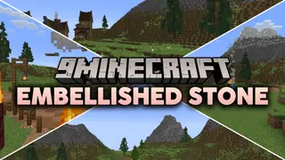 Embellished Stone Resource Pack (1.20.1) – Carved Stone Plaques for Fantasy