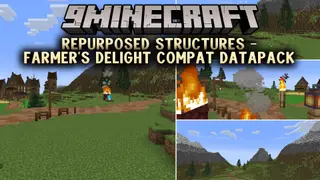 Repurposed Structures – Farmer's Delight Compat Datapack Resource Pack (1.20.1)