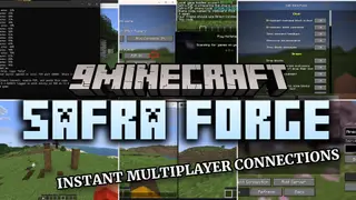 Safra Forge Mod (26.2, 1.20.1) – Invite Friends to Your World Without Hosting