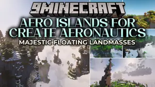 Aero Islands for Create Aeronautics by Nuclearobelisk Mod (1.21.11, 1.21.1)