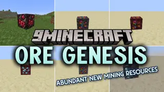 Ore Genesis Mod (26.1.2, 1.20.1) – Mine Rare Ores Across All Dimensions