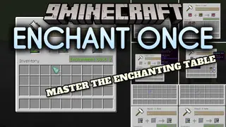 Enchant Once Mod (26.2, 1.20.1) – Never Lose Your Enchanted Gear to Anvil Limits