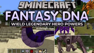 Fantasy DNA Mod (1.20.1) – Unlock Legendary Anime Powers and Summon Tailed