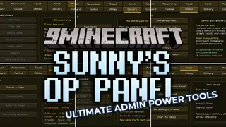 Sunny S OP Panel Mod (1.20.1) – Unleash God-Like Powers and Command Mobs