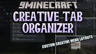 Creative Tab Organizer Mod (1.21.1, 1.20.1) – Fix Messy Creative Menus