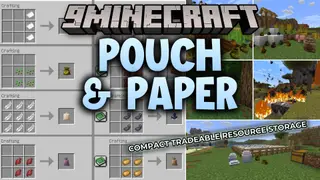 Pouch & Paper Mod (26.2, 1.21.1) – Store Crops in Physical Sacks Without