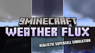 Weather Flux Mod (1.21.1) – Track Deadly Tornadoes Before They Destroy Your Base