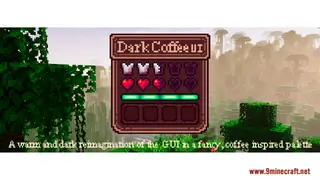 Dark Coffee GUI Resource Pack (26.2, 1.20.1) – Texture Pack