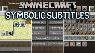 Symbolic Subtitles Resource Pack (1.21.11, 1.20.1) – Quick Visual Cues