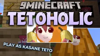 Tetoholic Resource Pack (26.2, 1.20.1) – A Cute Kasane Teto Themed Survival