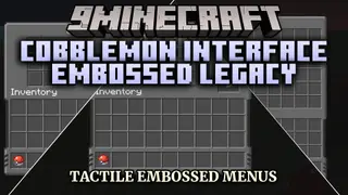 Cobblemon Interface Embossed Legacy Resource Pack (1.21.11, 1.21.1)