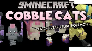 Cobble Cats Data Pack (1.21.1, 1.20.1) – Catch and Train Feline Cobblemon