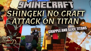 Shingeki No Craft Attack on Titan Data Pack (1.21.11, 1.21.1)