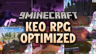 KEO RPG Optimized Modpack (1.21.1) – Defeat Bosses To Unlock Progression