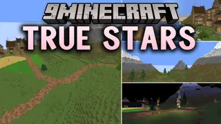True Stars Shaders (26.2, 1.20.1) – Bright Colorful Twinkling Star Field