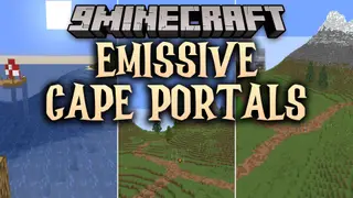 Emissive Cape Portals Shaders (26.2, 1.20.1) – Lightweight Glowing Movie Capes