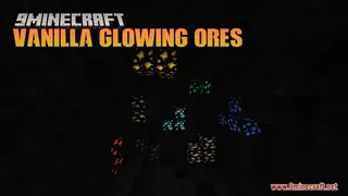 Vanilla Glowing Ores Resource Pack (26.2, 1.21.11) – Texture Pack