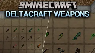 Deltacraft Weapons Resource Pack (26.1.2, 1.21.1) – Colorful Deltarune RPG
