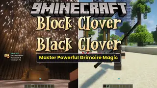 Block Clover Black Clover Mod (1.21.1, 1.20.1) – Unlock Your Grimoire