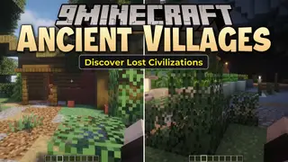 Ancient Villages Mod (1.20.1) – Complete Villager Quests in Japanese Taiga Towns