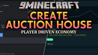 Create Auction House Mod (1.21.1) – Trade Items and Build a Real Server Economy