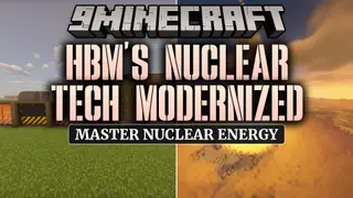 HBM's Nuclear Tech Modernized Mod (1.20.1) – Build Heavy Industry and Nuclear