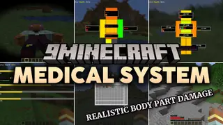 Medical System Mod (26.2, 1.21.1) – Survive Realistic Injuries and Broken Limbs
