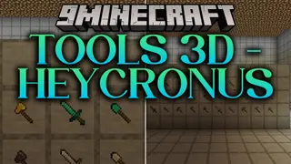 Tools 3D – Heycronus Resource Pack (26.1.2, 1.20.1) – Chunky 3D Tools
