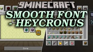 Smooth Font – Heycronus Resource Pack (26.1.2, 1.20.1)