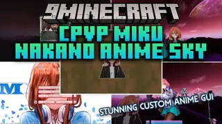 CPvP Miku Nakano Anime Sky Resource Pack (26.2, 1.20.1)