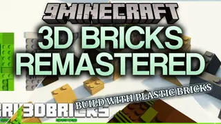 3D Bricks REMASTERED Resource Pack (26.2, 1.20.1) – A Giant Plastic Toy Box