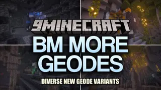 BM More Geodes Data Pack (1.21.11, 1.21.1) – Mine Hidden Pockets of Valuable