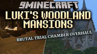 Luki's Woodland Mansions Data Pack (1.21.11, 1.20.1) – Conquer Deadly Mansions