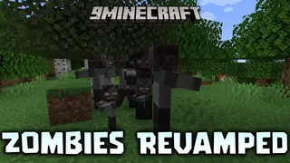 Zombies Revamped Resource Pack (26.1.2, 1.20.1) – Texture Pack