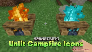 Unlit Campfire Icons Resource Pack (26.2, 1.20.1) – Texture Pack