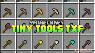Tiny Tools TXF Resource Pack (26.2, 1.20.1) – Texture Pack