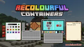 Recolourful Containers GUI + HUD Resource Pack (26.2, 1.20.1) – Texture Pack