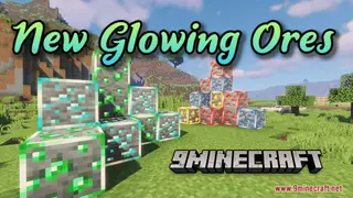 New Glowing Ores Resource Pack (26.2, 1.20.1) – Texture Pack
