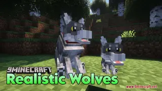 Realistic Wolves Resource Pack (26.2, 1.20.1) – Texture Pack
