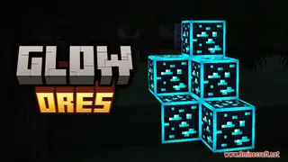 Glow Ores Resource Pack (26.1.2, 1.20.1) – Texture Pack
