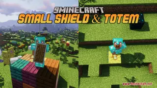 Small Shield & Totem Resource Pack (26.2, 1.20.1) – Texture Pack