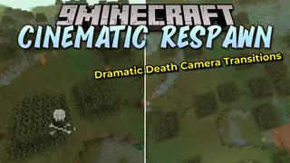 Cinematic Respawn Mod (26.1.2, 1.20.1) – Replace the Red Death Screen