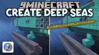 Create Deep Seas Mod (1.21.1) – Build Working Submarines to Survive the Ocean