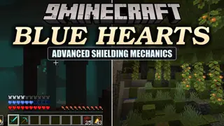 Blue Hearts Mod (26.1.2, 1.20.1) – Survive with Special Hearts That Only Heal