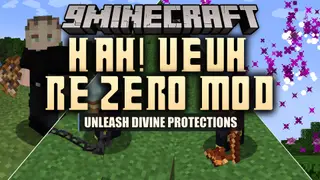 Hah Ueuh Re Zero Mod (1.21.1, 1.20.1) – Rewind Time After Death and Wield Anime